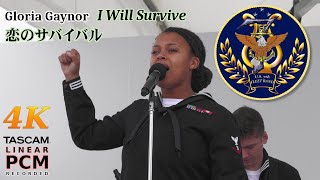 Gloria Gaynor &quot;I Will Survive&quot; 🎤 American Navy Band in Japan