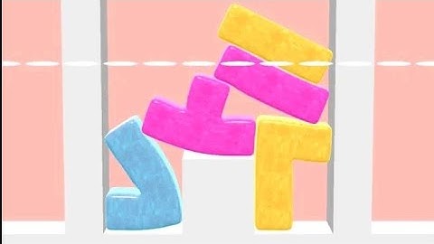 Softbody Tetris Game: Jelly Fill levels 1-20 + challenges Apple Pencil walkthrough (Android) #tetris