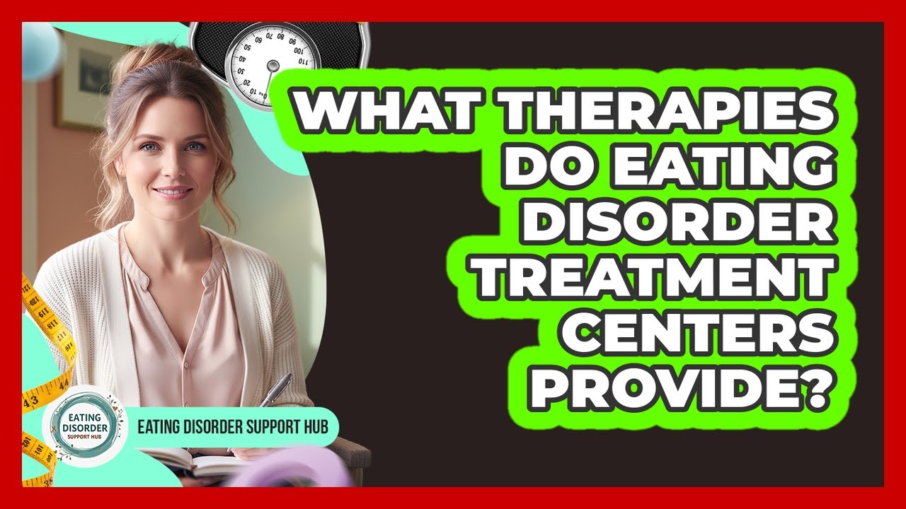What Therapies Do Eating Disorder Treatment Centers Provide?