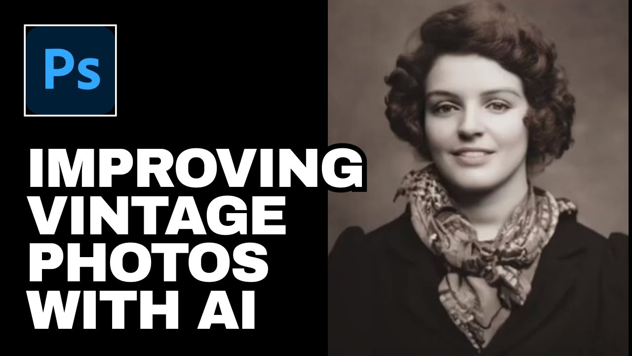Improving Vintage Photos with AI - Adobe Photoshop AI Generative Fill Demo - YouTube