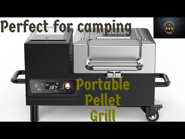 Cecarol Portable 250 Sq Pellet Grill with Temperature Probe