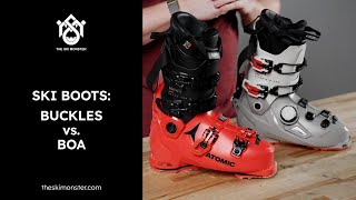 Ski Boots: Buckles vs. BOA