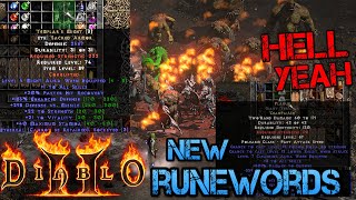 NEW RUNEWORDS ADDED for Diablo 2 Resurrected LADDER RESET??