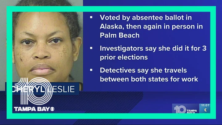 Florida woman accused of voting twice in multiple ...