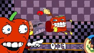 Pizza Tower Playable Pepperman John Gutter P-Rank Sneak Peak