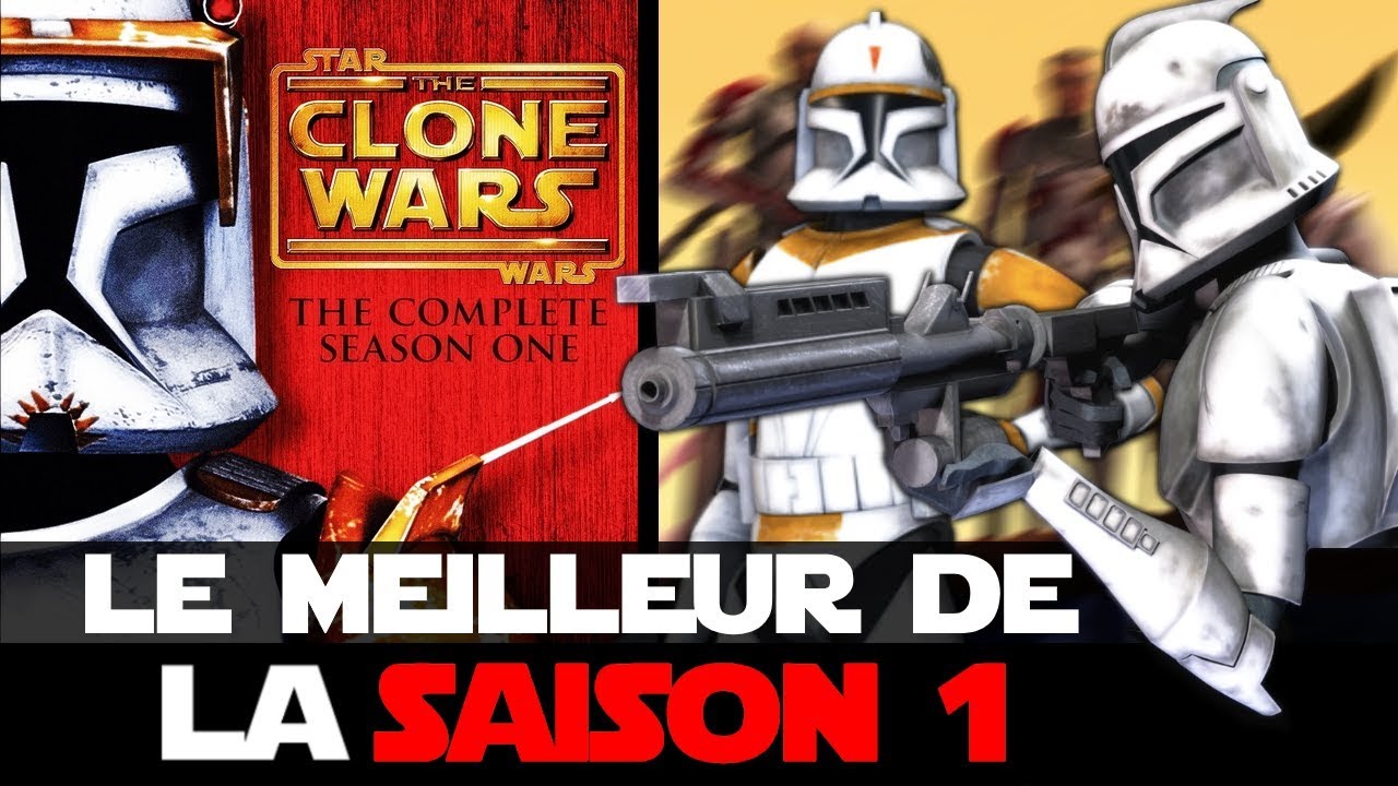 Le meilleur de la SAISON 1 DE STAR WARS: THE CLONE WARS ! - YouTube