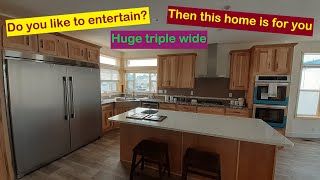 The Perfect Triple Wide for all your entertainment needs. Lots of hidden surprises in this home.