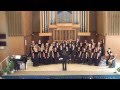 Bonse Aba by the Illinois College Concert Choir