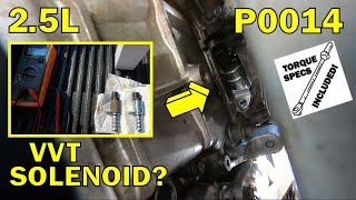 20132018 Nissan Altima 2.5L P0014 Diagnosis & Fix! [2.5L QR25DE]