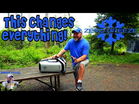 Zero Breeze Mark 2 ~ Portable (battery operated) Air Conditioner For RVs!!!