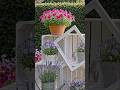 Wooden Crate Garden Decor: Stunning DIY Flower Stand! 🌸🌿