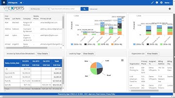 VTiger Professional Reports - Extension