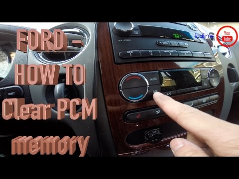 FORD - Clear/Reset PCM Memory