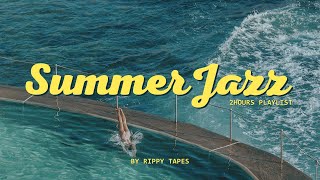 Relax at the Beach - Summer Swing Jazz and Smooth Guitar Music🏝️ [ 2 hours playlist ]