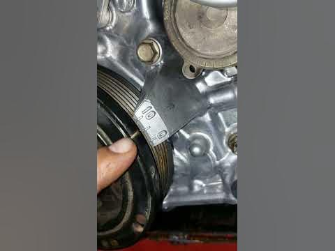 1GR ENGINE TIMING MARK - YouTube