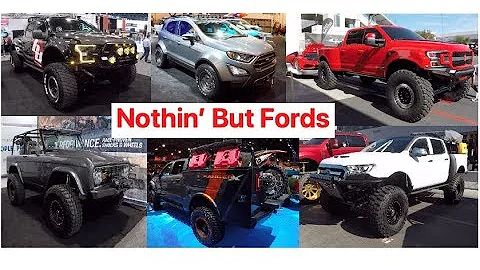 Nothin' but Fords at SEMA 2018