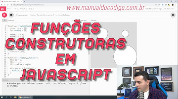 Criando Objetos em JavaScript com Funções Construtoras. Curso de JavaScript com P5js. Parte 16.