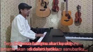 Hymne Guru (karaoke lirik) Do= A mayor. Live piano karaoke version
