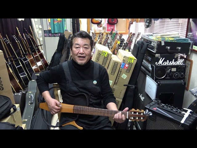 YAMAHA SLG－100N ヤマハ サイレントギター エレガット - YouTube