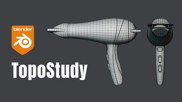 Blender TopoStudy 01: Edge Flow, Booleans & Junction Cleanup