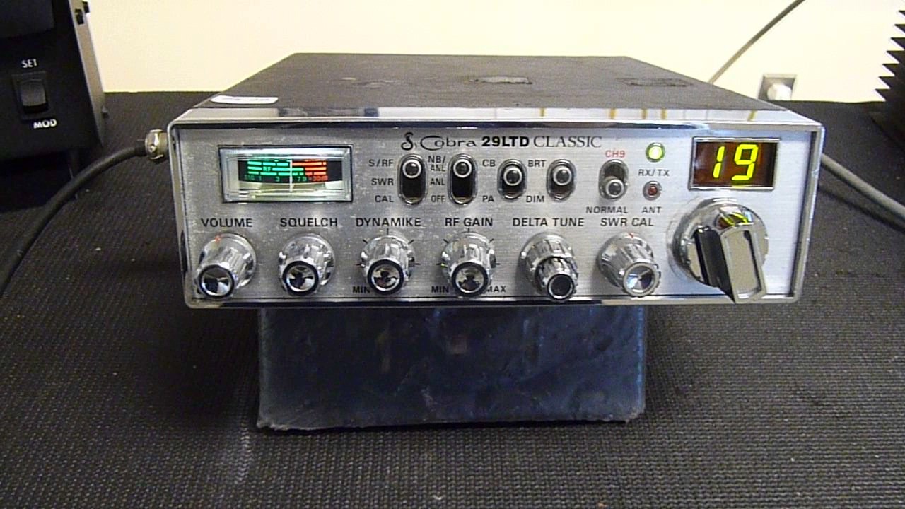 Cobra 29LTD Classic CB Radio /Talkback & Dual Echo Board YouTube