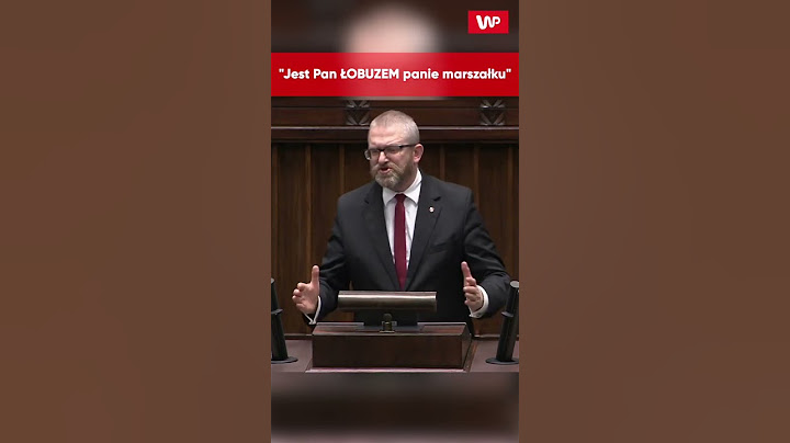 "Jest Pan ŁOBUZEM". Grzegorz Braun WPROST do marszałka Terleckiego #shorts