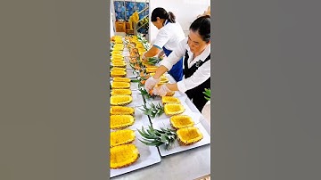 Món Ngon Tôm Sốt Trái Thơm | For Work: 0975458771 | #dịchvụnấuăn #dịchvụnấuănquỳnhlinh