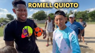 I trained with the Honduran national team captain | Romell Quioto ⚽