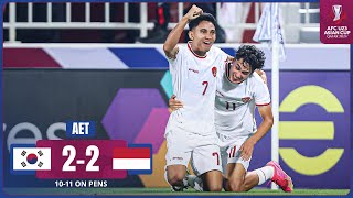 LIVE | AFC U23 Asian Cup Qatar 2024™ | Quarter-Finals | Korea Republic vs Indonesia image