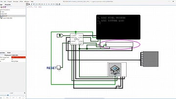 RGB display working with my 8-bit variable BYTE legnth instruction computer. Logisim Evolution.