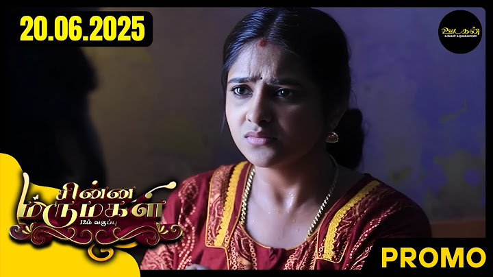 Chinna Marumagal - Promo | 20th June 2025 | Oodagan