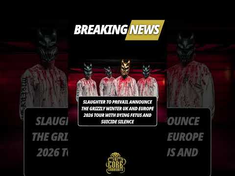 Slaughter To Prevail announce The Grizzly Winter 2026 tour with Dying Fetus and Suicide Silence