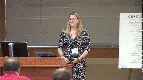 CERIAS - Information Security: Through the Lens of Crisis Organizations