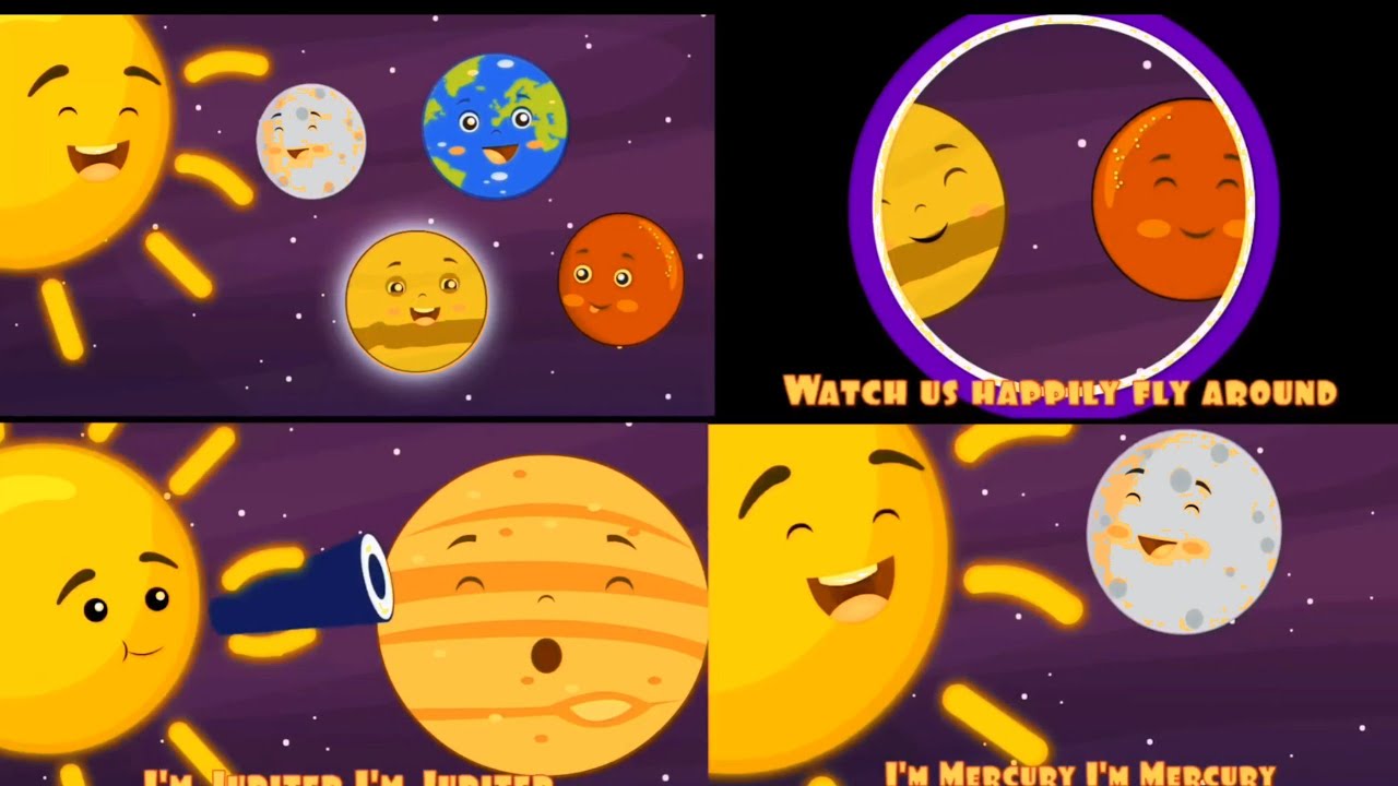 Explore Colorful planets with visual effects // Sponsored by Gamavision KlaskyCsupo effects