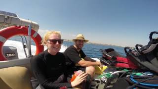 Panayiotis on the Nemesis III- wreck diving in cyprus ⚓