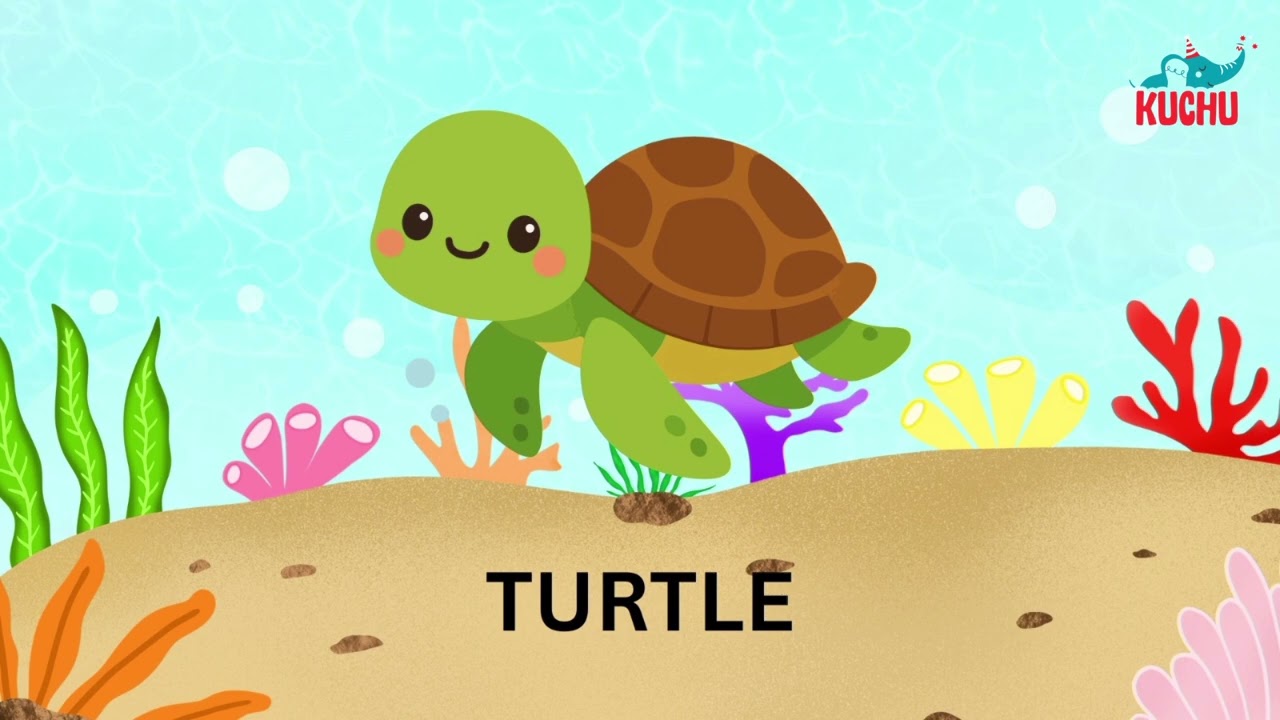 Sea Animals 🐋🐠 | Sea and Ocean Animals Names in English & Tamil | Kids Learning