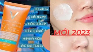 [REVIEW] Cách phân biệt hàng thật hàng giả kem chống nắng vichy mẫu mới 2023