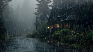 Rain Sounds For Sleeping - 99% Instantly Fall Asleep With Rain And Thunder Sound At Night ASMR #46