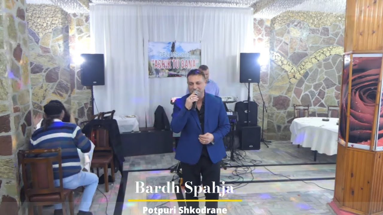 Bardh Spahja - Potpuri Kengesh Shkodrane (Live)