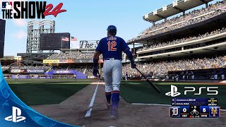 MLB The Show 24! - New York Mets Vs Detroit Tigers  PS5 4K
