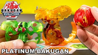 Platinum Metal Bakugan - 5 All New Bakugan Evolutions Toys