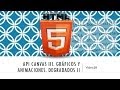 Curso HTML 5  API Canvas III. Degradados Lineales y Radiales. Vídeo 28