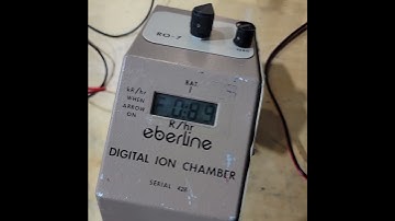 Eberline RO-7 Counting