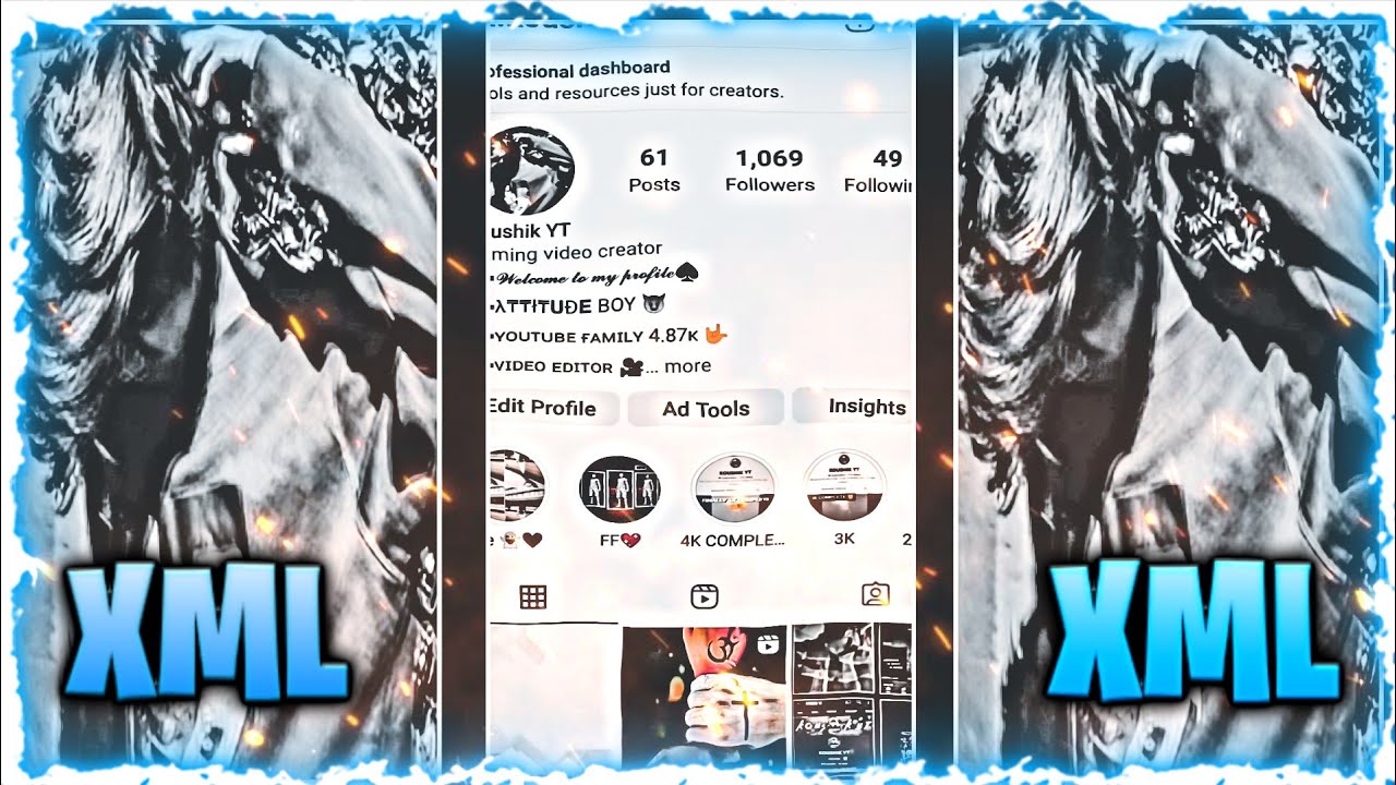 ALI ALI ALI 😈 💸 New INSTA PROFILE Trending XML Preset 📃 TREND Video edit Xml file 
