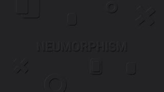 Neumorphism or Soft UI Tutorial | 2020 UI Design Trend