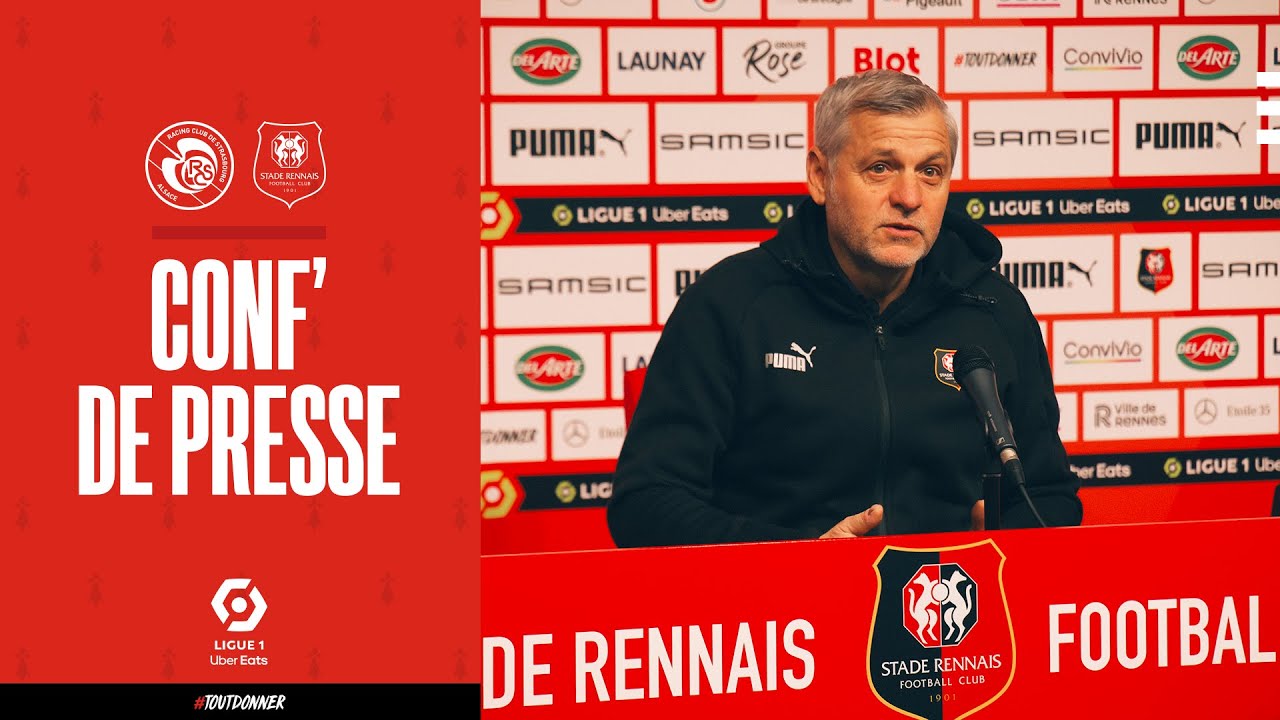 J21 | Stade Rennais F.C. / Strasbourg - Conférence de presse d'avant-match