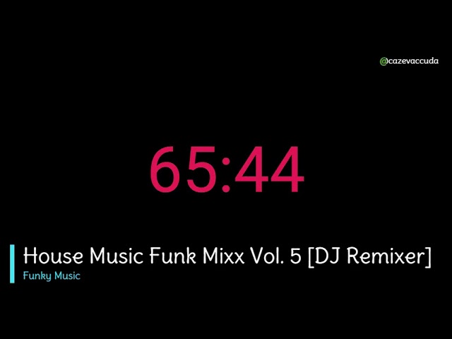 House Music Funk Mixx Vol  5 DJ Remixer   Funky Music class=