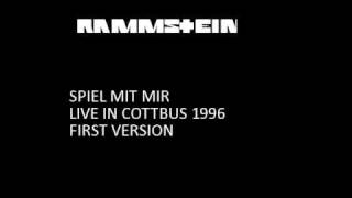 Rammstein - Spiel Mit Mir (AUDIO ONLY - Live in Cottbus 1996 - Second performance!!)