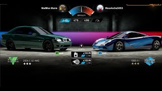 Mercedes Benz C32 AMG VS McLaren F1