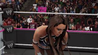 WWE 2k19 12-09-16 WWE Divas Championship EVE TORRES VS LAYLA screenshot 2